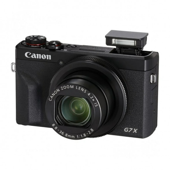 Фотоаппарат Canon PowerShot G7X Mark III, чёрный в Иркутске
