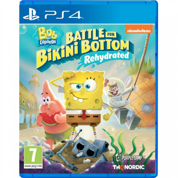 Игра SpongeBob SquarePants: Battle For Bikini Bottom - Rehydrated [PS4, русские субтитры] в Иркутске