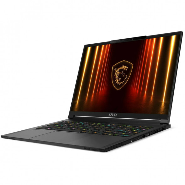 Ноутбук игровой MSI Stealth 16 AI A2HWFG-086XRU (16&amp;quot;, Intel Core Ultra 7, 32ГБ, 1ТБ SSD, RTX 5060, FreeDOS), черный в Иркутске