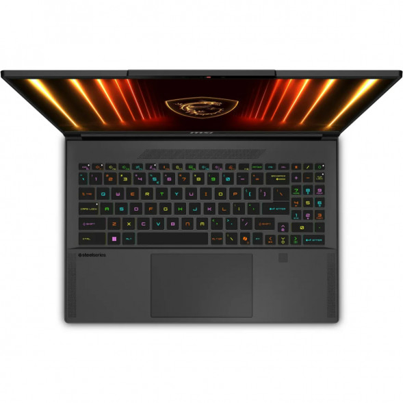 Ноутбук игровой MSI Stealth 16 AI A2HWFG-086XRU (16&amp;quot;, Intel Core Ultra 7, 32ГБ, 1ТБ SSD, RTX 5060, FreeDOS), черный в Иркутске