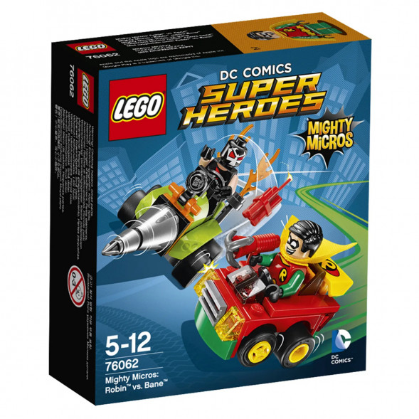 Конструктор LEGO Super Heroes 76062 Робин против Бэйна в Иркутске