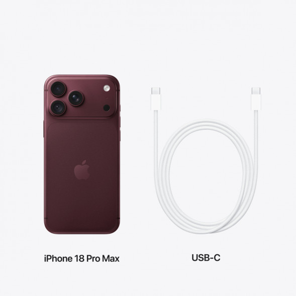 Смартфон Apple iPhone 18 Pro Max 1TB (eSIM), Burgundy в Иркутске