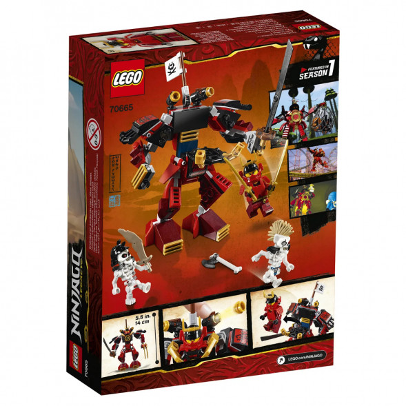 Конструктор LEGO Ninjago 70665 Робот-самурай в Иркутске