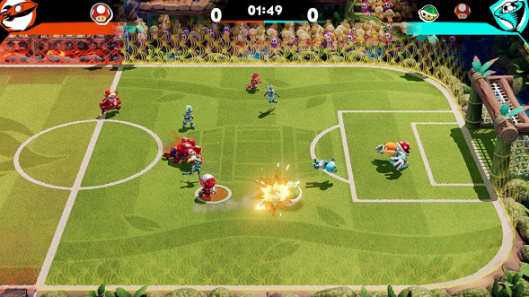 Игра Mario Strikers Battle League для Nintendo Switch, картридж в Иркутске