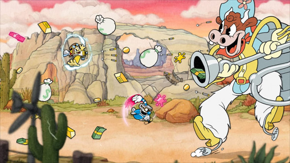 Игра Cuphead Standard Edition (PS4, русские субтитры) в Иркутске