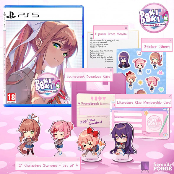 Игра Doki Doki Literature Club Plus! [PS5, русские субтитры] в Иркутске