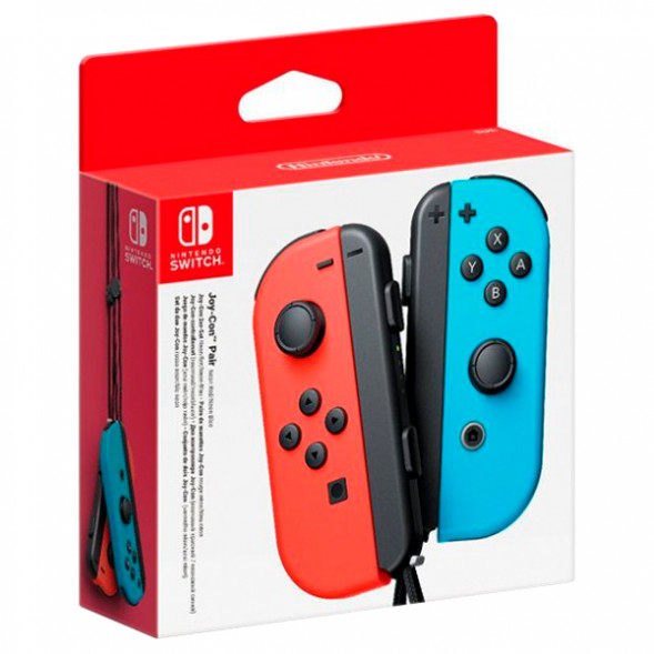 Геймпад Nintendo Switch Joy-Con controllers Duo, красный/синий в Иркутске