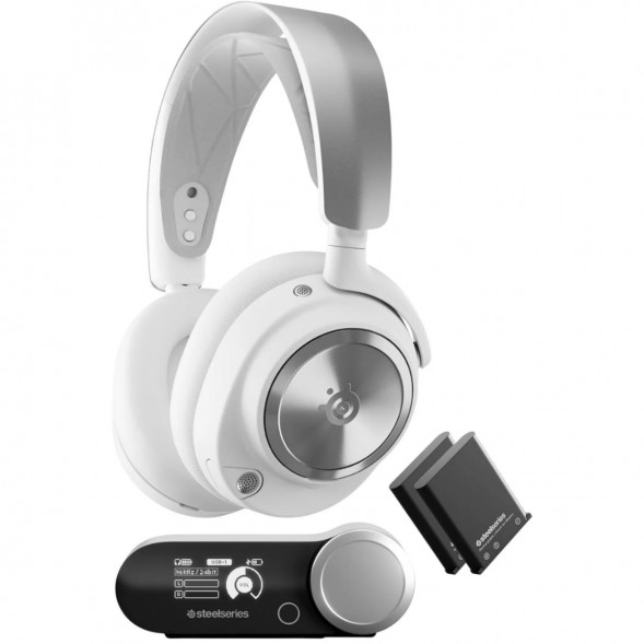 Наушники SteelSeries Arctis Nova Pro Wireless, белый в Иркутске