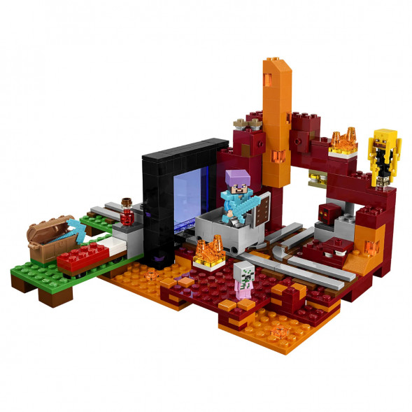 Конструктор LEGO Minecraft 21143 Портал в Подземелье  в Иркутске