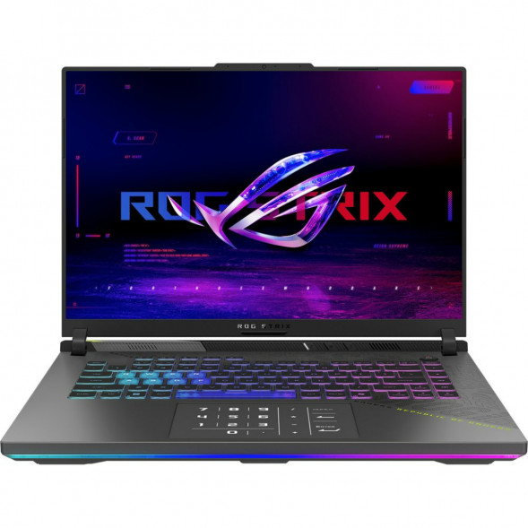 Ноутбук ASUS ROG Strix G16 G614PP-TS207 (16&amp;quot;, IPS, AMD Ryzen 9 8940HX 2.4ГГц, 16 ядер, 32ГБ DDR5, 512ГБ SSD, NVIDIA GeForce RTX 5070 8 ГБ, без ОС), серый в Иркутске