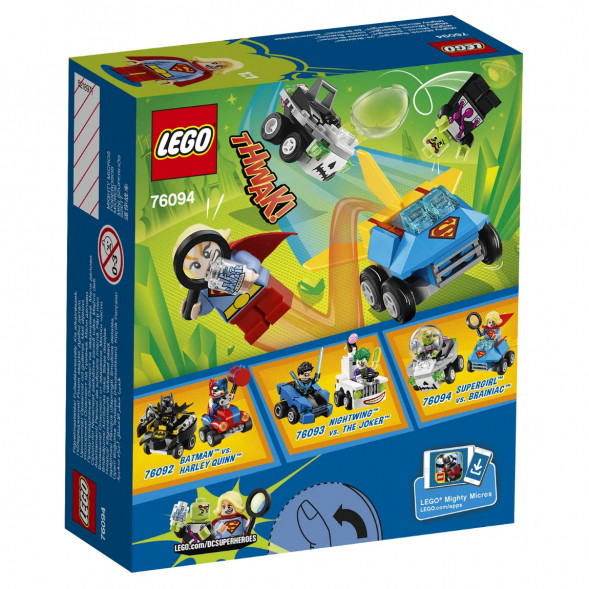Конструктор LEGO Super Heroes 76094 Супергёрл против Брейниака в Иркутске