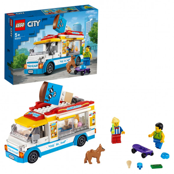 Конструктор LEGO City Great Vehicles 60253 Грузовик мороженщика в Иркутске