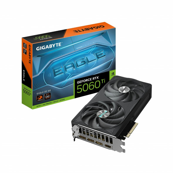 Видеокарта GIGABYTE GeForce RTX 5060 TI EAGLE OC 8G (GV-N506TEAGLE OC-8GD) в Иркутске