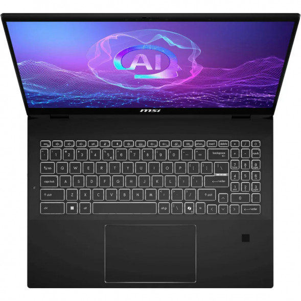 Ноутбук трансформер MSI Summit 16 AI Evo A2HMTG-057RU (16&amp;quot;, IPS, Intel Core Ultra 7 255H 2ГГц, 16 ядер, 16ГБ LPDDR5, 1ТБ SSD, Intel Arc 140T, Windows 11 Home), черный в Иркутске
