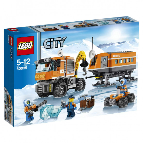 Конструктор LEGO City 60035 Передвижная арктическая станция в Иркутске