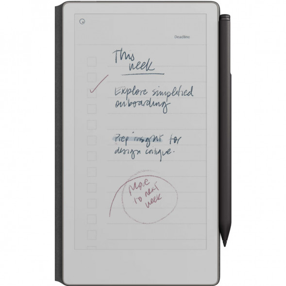 Графический планшет reMarkable Paper Pro Move + Стилус MarkerPlus + Чехол BookFolio Premium Leather, Black в Иркутске