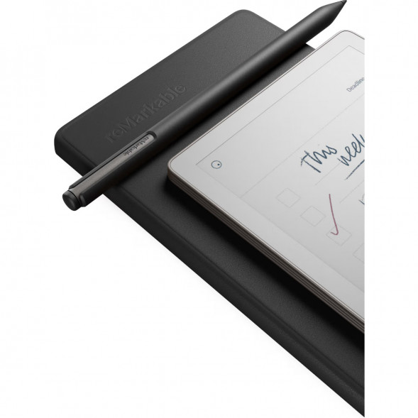 Графический планшет reMarkable Paper Pro Move + Стилус MarkerPlus + Чехол BookFolio Premium Leather, Black в Иркутске