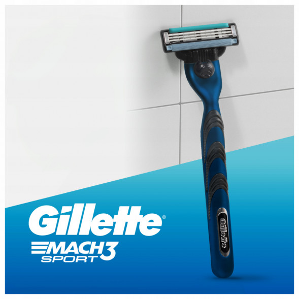 Лезвия для бритвы Gillette Mach3 Sport, 15 шт. в Иркутске