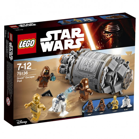 Конструктор LEGO Star Wars 75136 Спасательная капсула дроидов в Иркутске